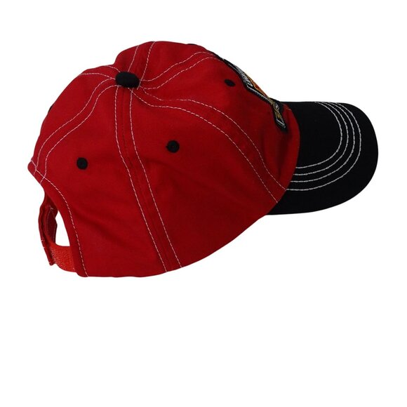 U.S. Marines Semper Fidelis Red Black Baseball Cap One Size Fits Most Logo Patch - Picture 4 of 8